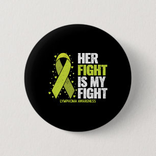 Chapa Redonda De 5 Cm Su lucha es mi lucha Conciencia sobre el cáncer de