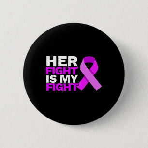 Chapa Redonda De 5 Cm Su Lucha Es Mi Lucha Concienciación Sobre Epilepsi
