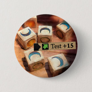 Chapa Redonda De 5 Cm Suerte