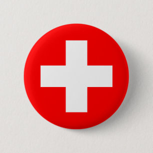 Chapa Redonda De 5 Cm Suiza