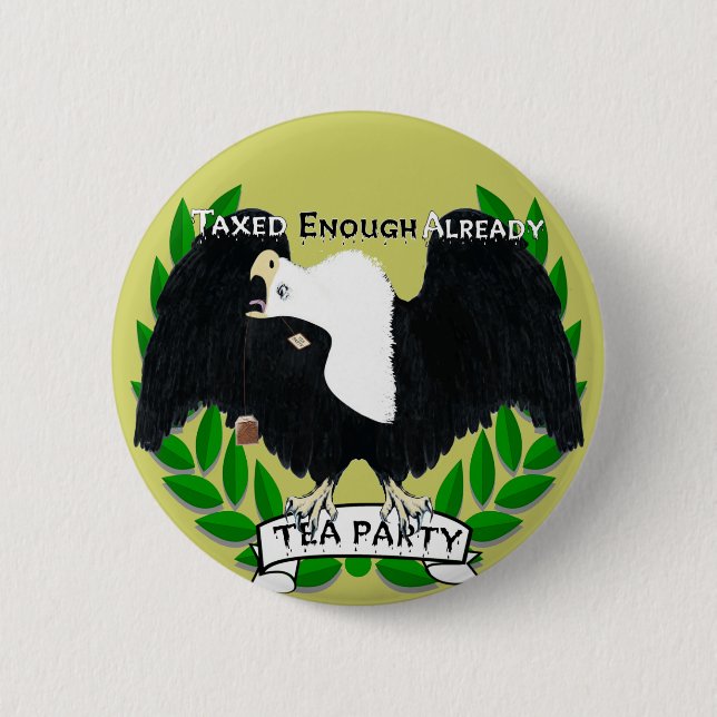 Chapa Redonda De 5 Cm Suministros de Fiesta de TEA (Anverso)