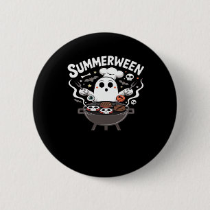 Chapa Redonda De 5 Cm Summerween BBBQ Funny
