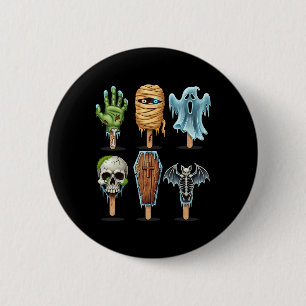 Chapa Redonda De 5 Cm Summerween Horror Películas De Verano Popsicle Hal