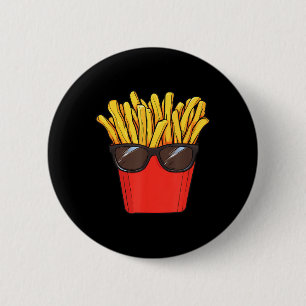 Chapa Redonda De 5 Cm Sungueras de patata de fritas francesas