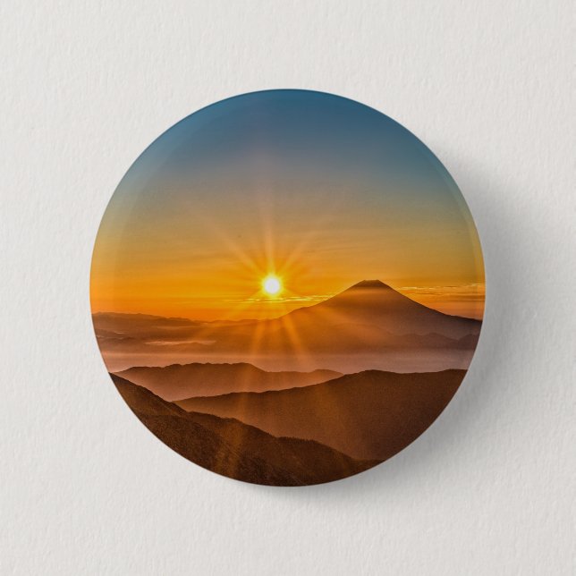 Chapa Redonda De 5 Cm Sunrise (Anverso)