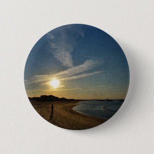 Chapa Redonda De 5 Cm Sunset texturizado por Shirley Taylor