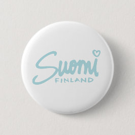 Chapa Redonda De 5 Cm Suomi Finlandia 5