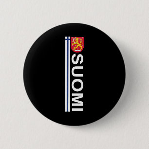 Chapa Redonda De 5 Cm Suomi Soccer And Sport Print - Orgullo Nacional Fi