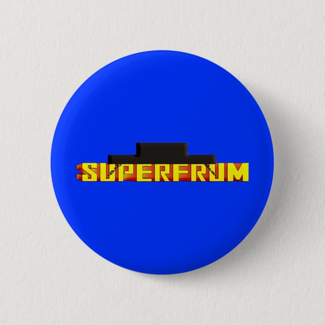 Chapa Redonda De 5 Cm Super Frum (Anverso)