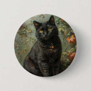 Chapa Redonda De 5 Cm Super Kitty Llega a la Ciudad