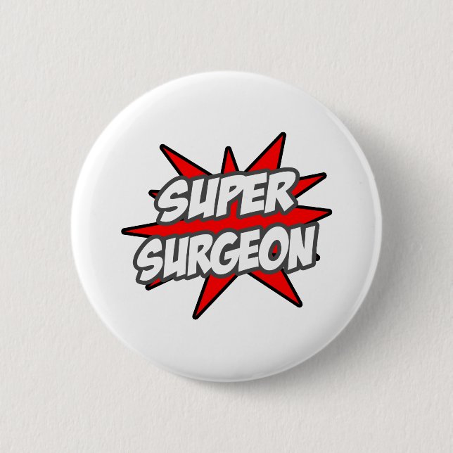 Chapa Redonda De 5 Cm Supercirujano (Anverso)