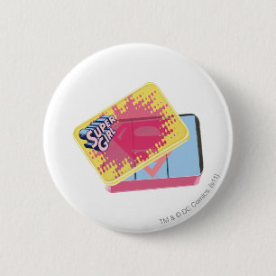Chapa Redonda De 5 Cm Supergirl Box