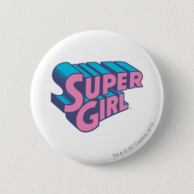 Chapa Redonda De 5 Cm Supergirl J-Pop 10 (Anverso)