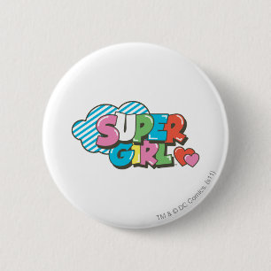 Chapa Redonda De 5 Cm Supergirl J-Pop 9