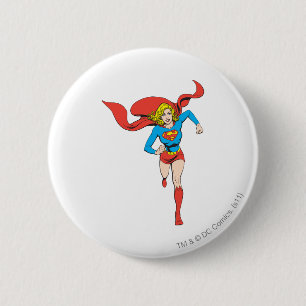 Chapa Redonda De 5 Cm Supergirl listo para ir