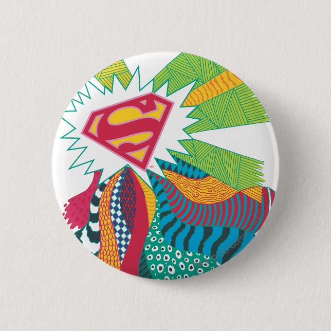 Chapa Redonda De 5 Cm Supergirl Random 3 (Anverso)