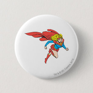 Chapa Redonda De 5 Cm Supergirl Salta a la derecha