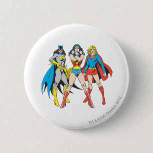 Chapa Redonda De 5 Cm Superheroína Dosis