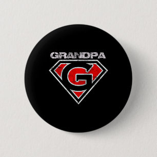 Chapa Redonda De 5 Cm Superheroína graciosa regalo Padres Camisa del Día