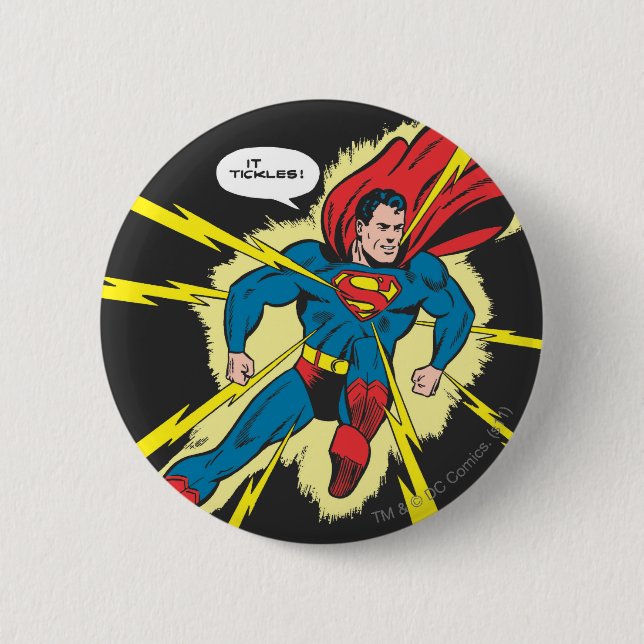 Chapa Redonda De 5 Cm Superman #32 (Anverso)