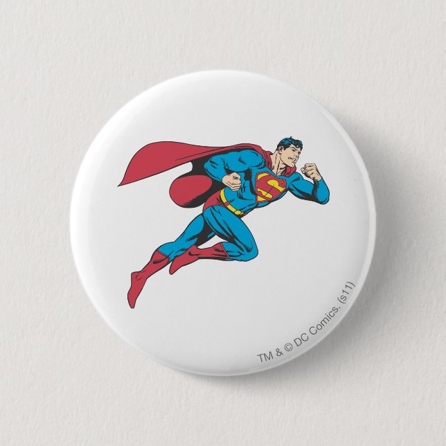 Chapa Redonda De 5 Cm Superman 64 (Anverso)