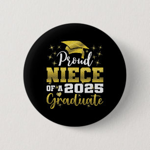 Chapa Redonda De 5 Cm Superorgullosa Grecia De 2025 Graduada Senior Grad