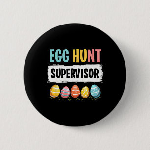 Chapa Redonda De 5 Cm Supervisor de búsqueda de huevos de Pascua 3