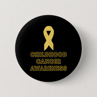 Chapa Redonda De 5 Cm Superviviente de cáncer infantil Conciencia de la 