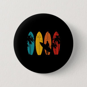 Chapa Redonda De 5 Cm Surfista Tabla de Surf Vintage Surf Surf Surf
