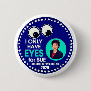 Chapa Redonda De 5 Cm Susan Collins 2020