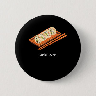 Chapa Redonda De 5 Cm Sushi Lover