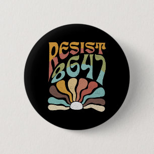 Chapa Redonda De 5 Cm Sutil Resiste 8647 Trump Resiste Trump Protesta Bo