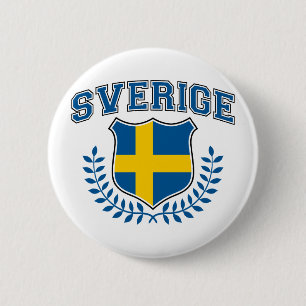Chapa Redonda De 5 Cm Sverige