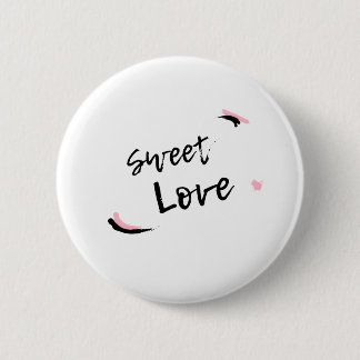 Chapa Redonda De 5 Cm Sweet Love