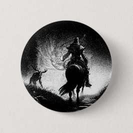 Chapa Redonda De 5 Cm Sword and Sorcery
