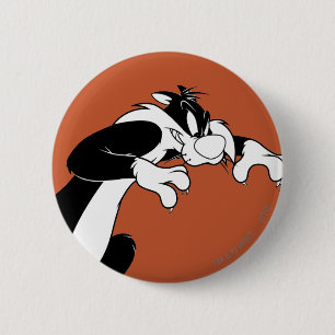 Chapa Redonda De 5 Cm SYLVESTER™ Prowling