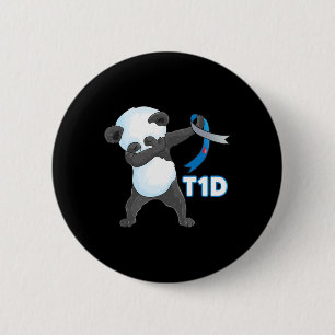 Chapa Redonda De 5 Cm T1d Diabetes Diabetes Awarene tipo 1
