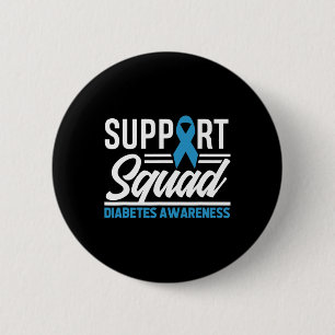 Chapa Redonda De 5 Cm T1d T2d Warrid Support Squad Diabetes Sensibilizac
