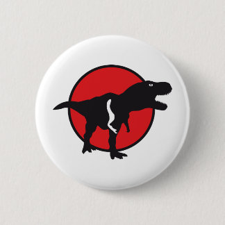 Chapa Redonda De 5 Cm T-rex