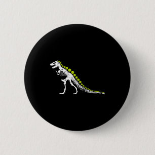 Chapa Redonda De 5 Cm T rex de pickleball divertido amante del pickle ba