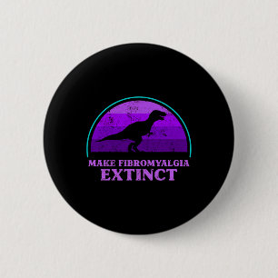 Chapa Redonda De 5 Cm T Rex Dino Hacer Fibromialgia Extintiva Tod