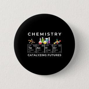 Chapa Redonda De 5 Cm Tabla periódica de docentes de Química Catalizador