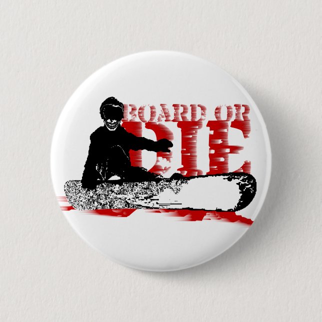 Chapa Redonda De 5 Cm tablero o skeleboarder (Anverso)