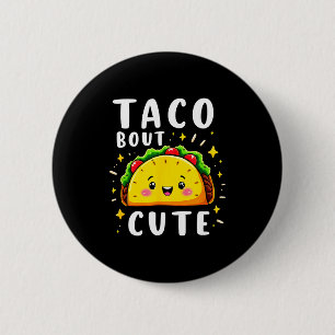 Chapa Redonda De 5 Cm Taco de humor sobre la fiesta de cumpleaños de una