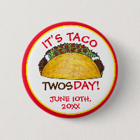 Taco TWOSday Martes 2 cumpleaños Fiesta Fiesta