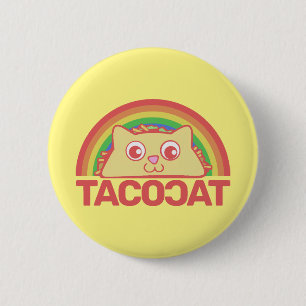 Chapa Redonda De 5 Cm Tacocat Deluxe