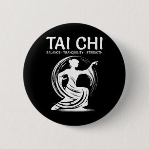 Chapa Redonda De 5 Cm Tai Chi Qigong Grulla Artes Marciales Yoga Meditac