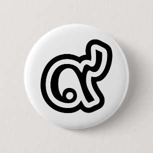 Chapa Redonda De 5 Cm Tailandia Lucky Número 9 / Nueve / ๙ (Gao/Kao) Tha