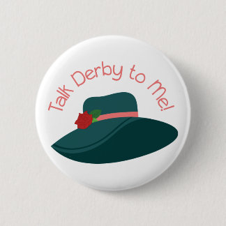 Chapa Redonda De 5 Cm Talk Derby