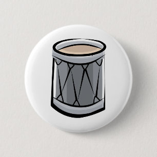 Chapa Redonda De 5 Cm Tambor